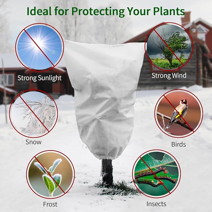 Fleece de iarnă nețesută agricolă pentru plante